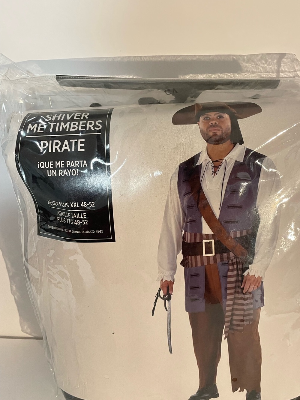 Rubie's Pirate Costume - Brown & Purple